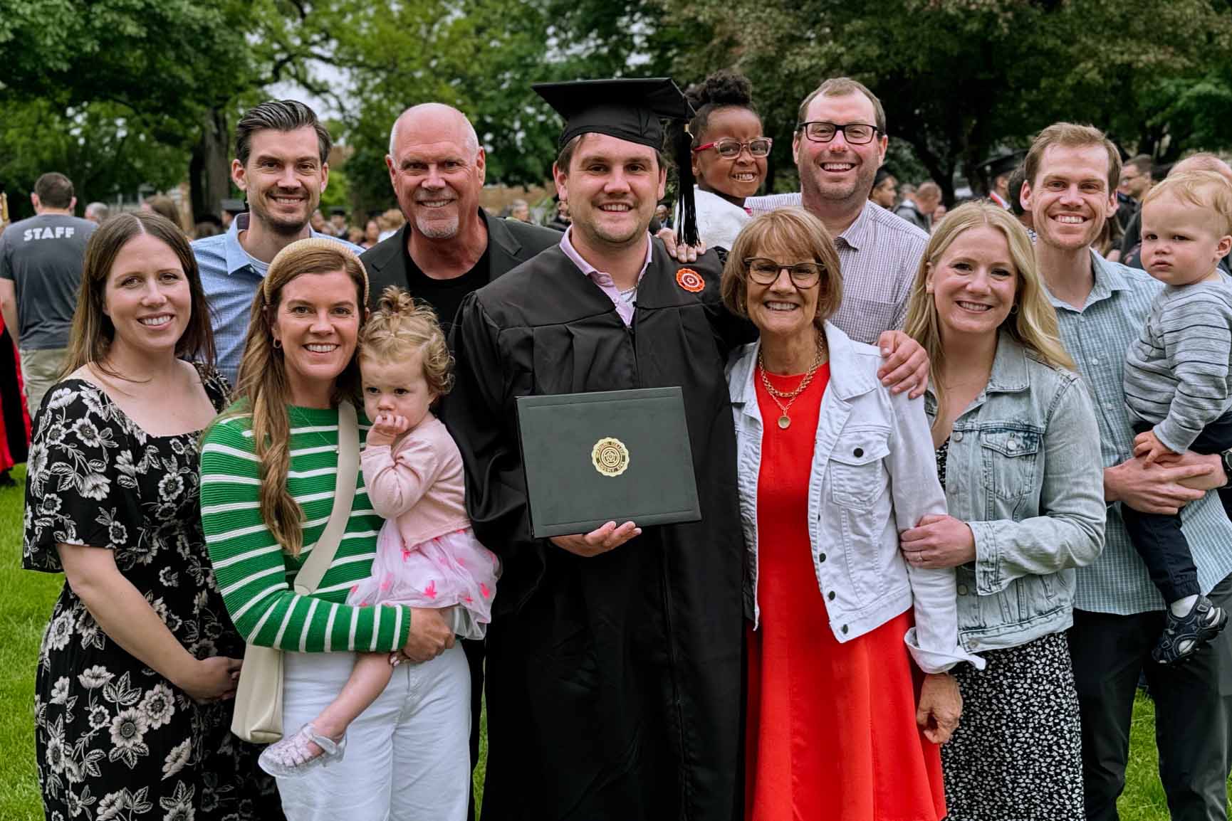 Salzwedel Family at Commencement