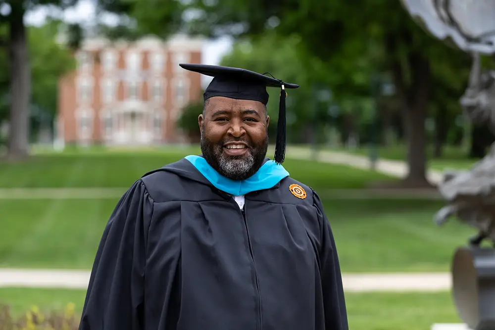 Graduate Student on Campus